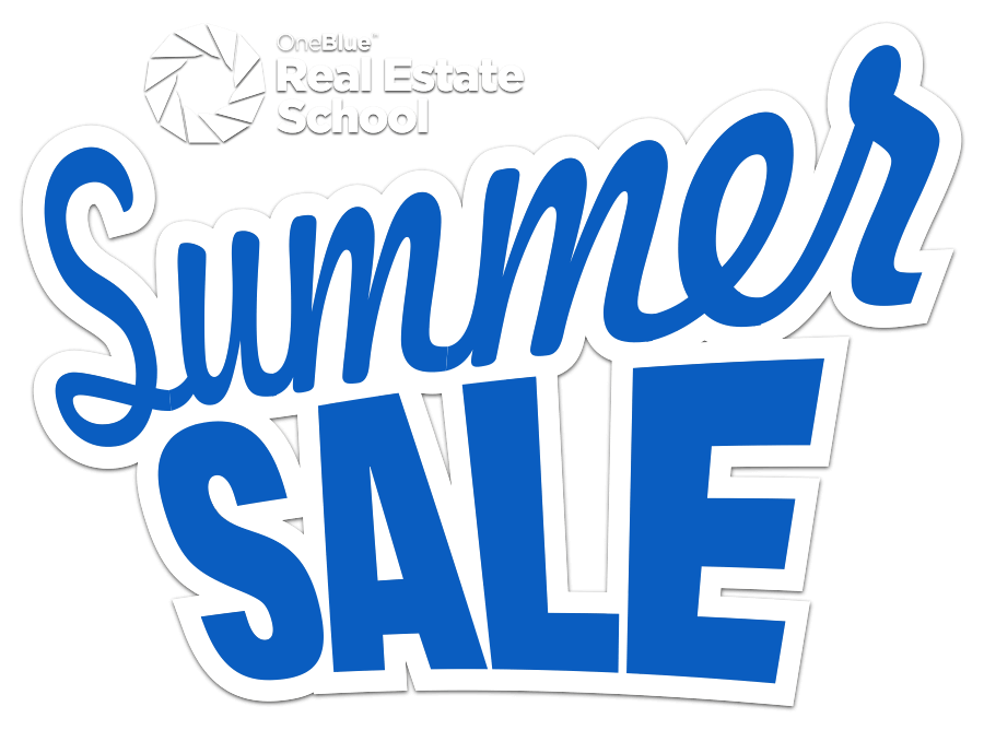 Summer Sale OneBlue Real Estate School